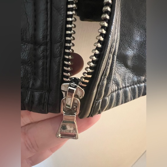 Express Women’s Faux Leather Moto Jacket - Picture 4 of 16